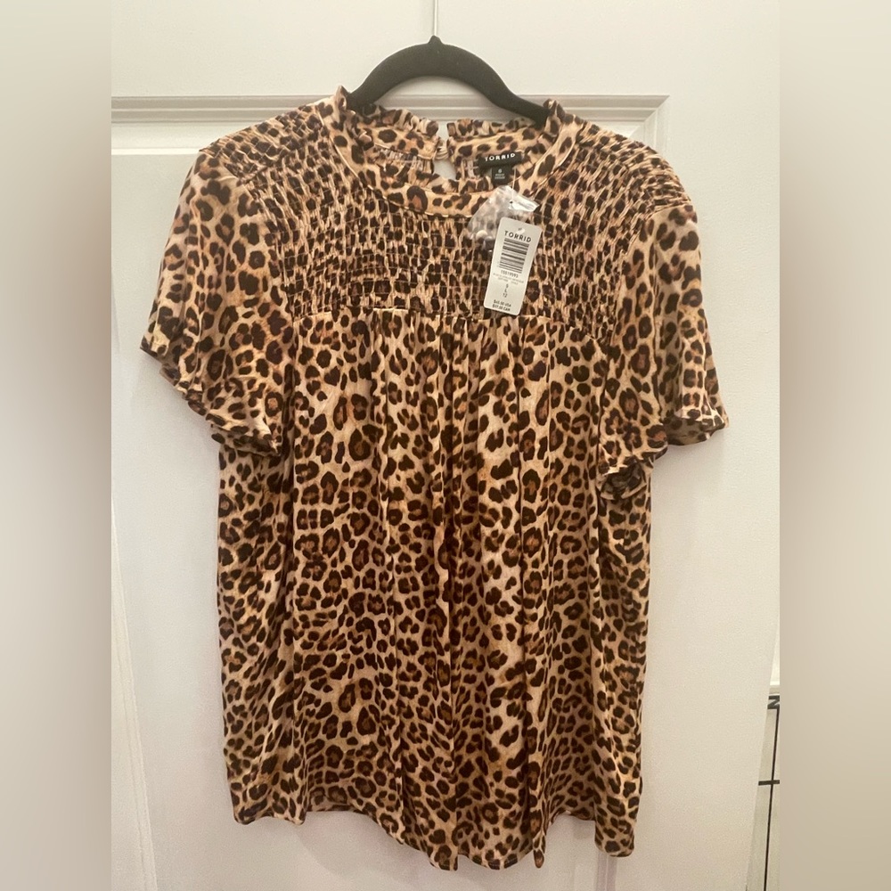 Torrid Leopard Print top